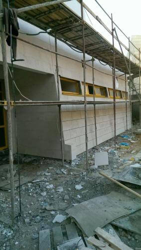 חיפוי קירות חיצוניים